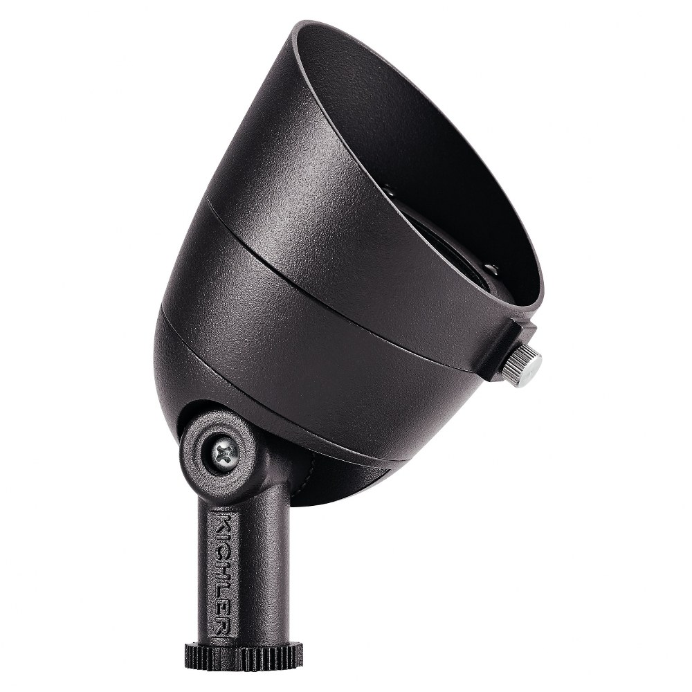6.00 inches Kichler 16022BKT30 Transitional Flood Adjustable Lumen from Landscape LED Collection in Black Finish 6.00 inches Kichler 16022BKT30 Transitional Flood Adjustable Lumen from Landscape LED Collection in Black Finish